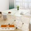 Mesa de jantar pequena para uso doméstico Mesa de jantar Dormitório Aprendizagem Mesa pequena simples Mesa portátil ao ar livre Mesa dobrável de jantar por atacado