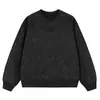 Moletom com Capuz Redondo Tie-dye Americano Masculino Primavera e Outono Novo Retrô Manga Raglan Top Marca Tendência Solto Casual Pulôver