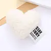 Otoño e Invierno Nuevos Accesorios de Corazón de Felpa Rellenos de Algodón Accesorios para Ropa Sombreros Accesorios para Ropa Corazones de Melocotón Dulces y Lindos