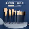 Conjunto Magnético de Pincéis de Maquiagem de 12 Peças, Cerdas Macias de Cangzhou, Adequado para Iniciantes, Pronto para Envio, Cosméticos
