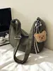 Bolsa de dumplings de gran capacidad transfronteriza para mujer, nuevo bolso tote con textura esmerilada vintage, bolso de hombro y bandolera de nicho de moda
