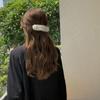 Pinza para el pelo estilo francés, estilo perezoso, elegante, imitación de pelo de conejo, grande, combinable, con forma de tiburón, con forma de pico de pato, accesorios para el cabello