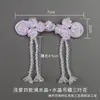 Botones Cheongsam Retro Personalizados de Cristal y Perla con Borlas y Cuentas en un Estilo Chino de Moda
