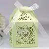 Caja de dulces para boda de amor apasionado transfronteriza, caja de dulces de chocolate para boda hueca con láser, en stock, venta al por mayor