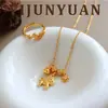 Nuevo Collar con Colgante Estilo Chino Cepillado Mate "Dinero en Camino", Joyería Zodiacal Versátil de Lujo Ligero de Nicho de Gama Alta para Mujeres