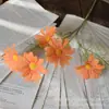 5 Margaridas Pequenas, Camomila, Cosmos, Crisântemo Holandês, Buquê Artificial, Crisântemo Selvagem, Enfeites de Decoração para Casamento e Casa, Flores de Seda