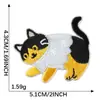 Ventas Directas de Fábrica Parche Bordado Autoadhesivo Lindo Gatito de Anime Decoración Accesorios para Ropa Parches de Tela para Zapatos y Sombreros