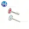 F136 Aleación de Titanio Espiral Interna de un Solo Extremo Barra Recta Modificada para Pendiente 1.0/1.2 Barra de Repuesto Barra para Cuidado del Oído Accesorios