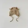 Gorro Coreano para Bebé Yipan Otoño e Invierno Lindo Ciervo Gorro de Lana Tejido Gorro de Lana Caliente para Bebé Protección para los Oídos