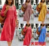 1323# eBay AliExpress Otoño/Invierno Nuevo talla grande Vestido holgado