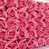 Flores de Sabão Cabeças de Rosa de Fábrica, Camada Tripla Espessada com Base, Materiais Artesanais DIY, Suprimentos para Decoração de Ambiente