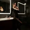 Lingerie Sexy, Meias Sexy com Abertura no Gancho, Peça Única, Uniforme Sedutor Transparente Apaixonado Revelador, Roupa Erótica Feminina