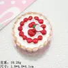 Lanches da tarde grandes pão leite comida geladeira personalizado criativo fofo alto valor de cor resina atacado