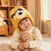 Gorros infantiles transfronterizos para otoño e invierno, gorros gruesos y cálidos, gorros de punto de piloto de cachorro, gorros de lana para bebé, suministrados por el fabricante