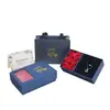 Caja de Joyería Bolso Caja Caja para Grabado de Certificados Caja para Anillos Caja para Colgantes Caja de Juego Caja para Collares