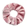 Venta directa de fábrica otoño e invierno nuevo venta caliente transfronteriza terciopelo coreano terciopelo de diamante anillo para el pelo de intestino grueso grande anillo de intestino grueso grande rosa