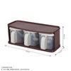 Caja de Condimentos para el Hogar Caja de Almacenamiento para Empaques de Condimentos Tarro de Condimentos de Cocina de Gran Capacidad Caja de Condimentos Multirejilla Botella de Condimentos de Sal