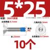Aço inoxidável 304 cabeça escareada sextavada dispensador copo chato parafusos anti-soltos revestidos com cola azul rosca M1.6-M16