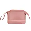 Bolso de Maquillaje Nuevo de Moda con Doble Cremallera de PU, Neceser Portátil, Bolsa de Almacenamiento de Cosméticos de Viaje