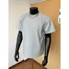 Camiseta Masculina de Verão Estilo Ins Nova Americana Manga Curta High Street Tendência Nicho com Mangas Três Quartos