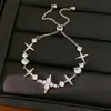 Pulsera extraíble de estrella de circón, sensación de lujo ligero de nicho de alta gama, personalizada y elegante, joyería versátil al por mayor
