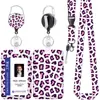 Portatarjeta de identificación de estudiante, portatarjetas creativo y moderno, gafete de trabajo personalizado, cubierta protectora para tarjeta de control de acceso, tarjeta de autobús, permiso de trabajo