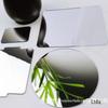 Lentes Acrílicas, Corte de Forma Especial, Espelhos Cosméticos de Plástico, Espelhos Refletivos, Placas de Plexiglass, Corte e Processamento a Laser, Suporte Adesivo