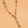 Accesorios de Collar con Borlas de Mariposa Hueca de Colores Transfronterizos Europeos y Americanos para Mujeres Collar de Verano Lujo Ligero Collar de Tacto de Alta Gama Venta al por Mayor
