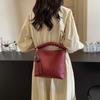 2025 Nuevo Bolso de Mano a Cuadros Gran Capacidad Bolso de Hombro Tote Bolso de Axila Textura Casual Casual Bolso Cubo