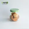 Pote Selado de Plástico para Alimentos e Animais de Estimação de 450ml, Garrafa de Plástico Transparente, Pote para Frutas Conservadas e Doces, Boca Larga, Pote de Plástico de Calibre 75