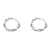 Pendientes Mobius para mujer de alta calidad, lujo ligero, nicho, pendientes versátiles, pendientes pequeños simples y modernos de Instagram, pendientes