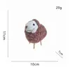 Accesorios Navideños de Amazon Hilo de Lana Oveja Decoración del Hogar Animales Nórdicos Hechos a Mano Otoño/Invierno Nuevas Decoraciones Navideñas