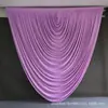 Telón de Boda de Moda con Decoración de Velos de Seda de Leche, Cabeza de Velos Semicircular, Arreglo de Escenario de Boda Estilo Coreano de Hada