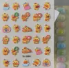 Pegatina Relieve Capibara Lindo Lulu Pegatina Emoji Caricatura 3D de Capibara para Cuaderno y Funda de Teléfono Modelo SL