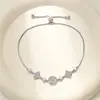 Pulseira Feminina Fresca de Zircônia Versátil, Exquisita, de Luxo Leve, Mais Vendida no Exterior, com Toque Personalizado de Alto Padrão, Nova Joia 2025
