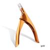 Tijeras Rectas para Uñas Tijeras en Forma de U Cortaúñas de Acero Inoxidable Engrosado Galvanizado Herramientas Profesionales de Manicura para Recortar Piezas de Uñas En Stock
