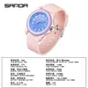 Reloj de Examen Sanda Estudiante de Secundaria Lectura del Tiempo Reloj Dopamina Esfera Grande Simple Resistente al Agua Reloj de Cuarzo Masculino