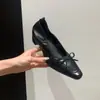 Aumento de Altura Interna de 6cm - Retro Francês Versátil para o Dia a Dia Temperamento Solado Macio Bico Baixo Estilo Fada Sapatilhas Estilo Coreano
