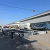 Semirremolque plataforma esqueleto de 3 ejes de 40/45 pies y 60 toneladas para contenedores portuarios, fabricado en fábrica y transfronterizo
