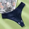 Tanga deportiva explosivamente cómoda con rosca simple transpirable para mujer cintura baja algodón suave pantalones T comercio exterior al por mayor