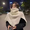 Gorro de Peluche Grueso Cálido Lindo de Oso para Mujer, Gorro de Punto de Invierno y Otoño para Circunferencia de Cabeza Grande
