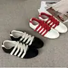 Zapatos Deportivos Casuales para Exteriores de Moda de Verano 2026, Color Sólido Bloque de Color, Suela Suave Cómoda, Velcro, Zapatos de Entrenamiento Alemanes para Mujer