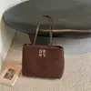 Bolso tote grande retro estilo coreano, nuevo bolso tote de gran capacidad moderno y a la moda 2026, bolso de hombro casual para el día a día y para ir al trabajo, bolso de axila