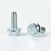 Tornillos de Brida Hexagonal Dentados, Tornillos de Brida Dentados 304, Tornillos Gb5787 Acero Inoxidable M5~M12