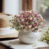 Estilo Ins Margarida Buquê Artificial Decoração Flor Artificial Arranjo de Flores Artificiais Arranjo Floral de Mesa Flor de Mesa Arranjo de Flores Decoração de Sala de Estar
