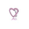 Europeu e Americano Novo Aço Inoxidável Rosa Borboleta Pingente Umbigo Prego Super Flash Zircon Amor Anel Umbilical Piercing Jóias em estoque