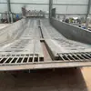 100 Toneladas Sitio de Construcción Canaleta para Lavado de Autos Equipo de Limpieza de Chasis y Llantas de Vehículos de Ingeniería Lavadero de Autos de Transición Desmontable