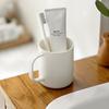 Taza para gárgaras con asa japonesa Taza para gárgaras Hogar Infantil Soporte para dientes Simple Vaso para cepillos de dientes Set Vaso para cepillos de dientes para pareja