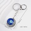 Llavero Colgante Gema del Tiempo Ojos Azules Estilo Turco Ojo del Diablo Transfronterizo Llavero Colgante de Moda