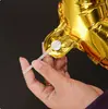 Accesorios de pajita para globos de papel de aluminio de 8 cm, herramientas de inflado para decoración de fiestas, tubos de inflado para globos de boda y cumpleaños al por mayor